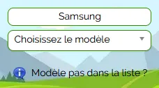 modèle en ligne